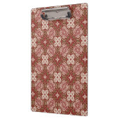 カラフルなレトロパターン背景4 クリップボード (左)