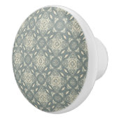 カラフルなレトロパターン背景5 セラミックノブ (右)