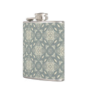 カラフルなレトロパターン背景5 フラスク (左)