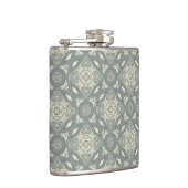 カラフルなレトロパターン背景5 フラスク (右)