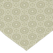 カラフルなレトロパターン背景6 ショートテーブルランナー (コーナー)