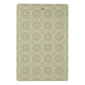 カラフルなレトロパターン背景6 ミニクリップボード (裏面)