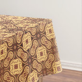 カラフルなレトロパターン背景 テーブルクロス (インサイチュ)