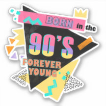 カラフルなレトロ 90年代生まれの若さは永遠に