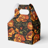 カラフルなローズの誕生日感謝プレゼントボックス フェイバーボックス (裏面サイド)