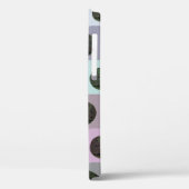 カラフルなローンボウル柄、 Case-Mate iPhoneケース (裏面 / 左)