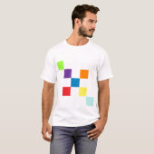 カラフルなワイシャツ Tシャツ (正面フル)