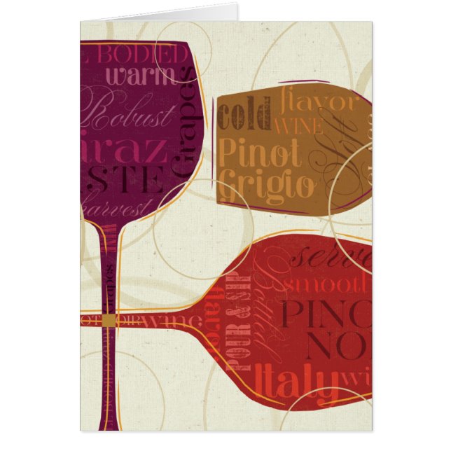 カラフルなワイン (正面)