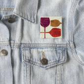 カラフルなワイン 缶バッジ (インサイチュ)