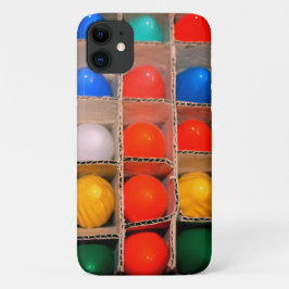 カラフルなヴィンテージのクリスマス電球 iPhone 11 ケース