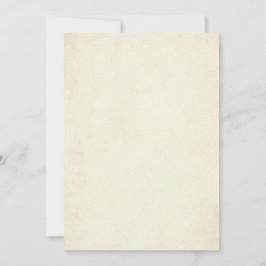 カラフルなヴィンテージのブライダルシャワー招待状 招待状 (裏面)