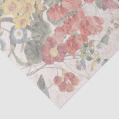 カラフルなヴィンテージの庭によってはティッシュペーパーが開花します 薄葉紙 (詳細)