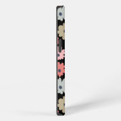 カラフルなヴィンテージの花柄       iPhoneケース (右側面)
