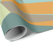 カラフルな三角形が描かれた抽象的な背景　抽象 ラッピングペーパー (ロールコーナー)