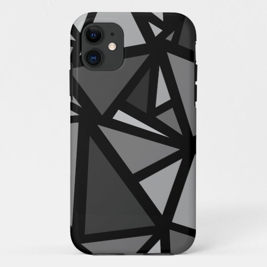 カラフルな三角形のパターン 6 Case-Mate iPhoneケース (裏面)