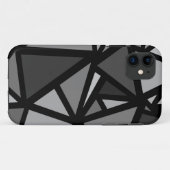 カラフルな三角形のパターン 6 Case-Mate iPhoneケース (裏面(横))