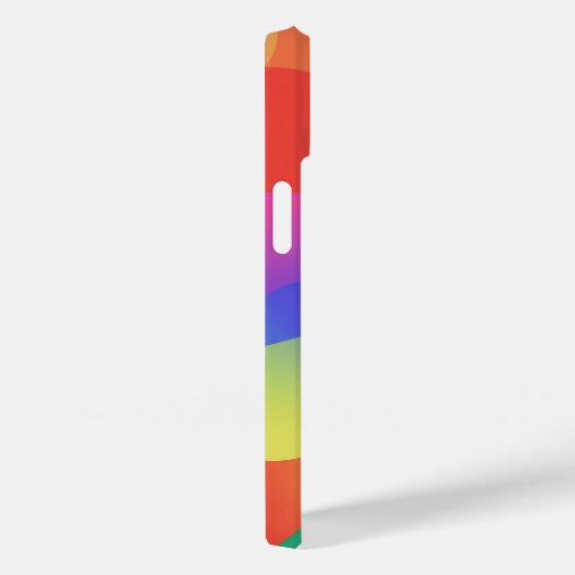 カラフルな不定形の形 Case-Mate iPhoneケース (裏面 / 右)