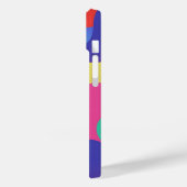 カラフルな不定形の形 Case-Mate iPhoneケース (裏面 / 左)