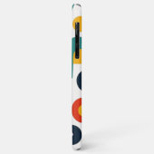 カラフルな不定形の芸術的パターン Case-Mate iPhoneケース (裏面/左)