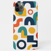 カラフルな不定形の芸術的パターン Case-Mate iPhoneケース (裏面)