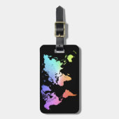 カラフルな世界 ラゲッジタグ (正面縦)