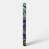 カラフルな中世のドラゴン城 SAMSUNG GALAXYケース (左側面)