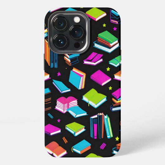 カラフルな予約 iPhoneケース (裏面)