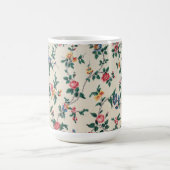 カラフルな人気のお花の模様 コーヒーマグカップ (中央)