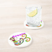 カラフルな人魚ムーサを作成して下さい コースター (側面)