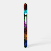 カラフルな光の爆発  iPhone 16ケース (左側面)
