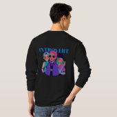 カラフルな内向型 Tシャツ (裏面フル)