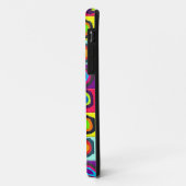 カラフルな円のパターン Case-Mate iPhoneケース (裏面/左)