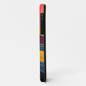 カラフルな円の渦巻き抽象的なスマホケース Case-Mate iPhoneケース (裏面/左)