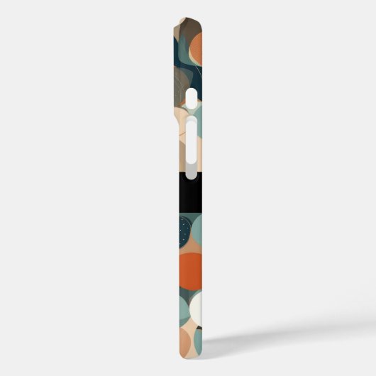 カラフルな円 Case-Mate iPhoneケース (裏面 / 左)