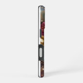 "カラフルな冬の喜び" iPhone 16ケース (右側面)