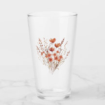 カラフルな刺繍の野生の花束