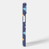 カラフルな動物の足跡柄 Case-Mate iPhoneケース (裏面 / 右)