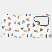 カラフルな動物柄のスマホケース SAMSUNG GALAXYケース (裏面横)