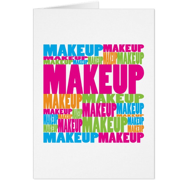 カラフルな化粧 (正面)