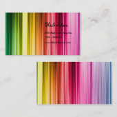 カラフルな名刺 名刺 (正面/裏面)