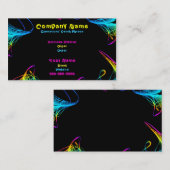 カラフルな名刺 名刺 (正面/裏面)