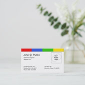 カラフルな名刺 名刺 (スタンド正面)