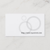 カラフルな名刺 名刺 (裏面)