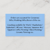 カラフルな名刺 名刺 (裏面)