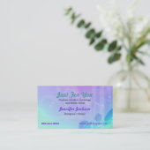 カラフルな名刺 名刺 (スタンド正面)