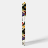 カラフルな和風花柄モノグラム Case-Mate iPhoneケース (裏面 / 右)