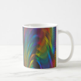 カラフルな噴火 コーヒーマグカップ