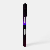 カラフルな四方向波動幾何学柄iPhone 16ケース iPhone 16ケース (右側面)
