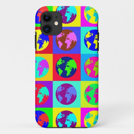カラフルな地球 Case-Mate iPhoneケース (裏面)