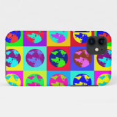 カラフルな地球 Case-Mate iPhoneケース (裏面(横))